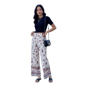 NWT Zara Floral Pants XS